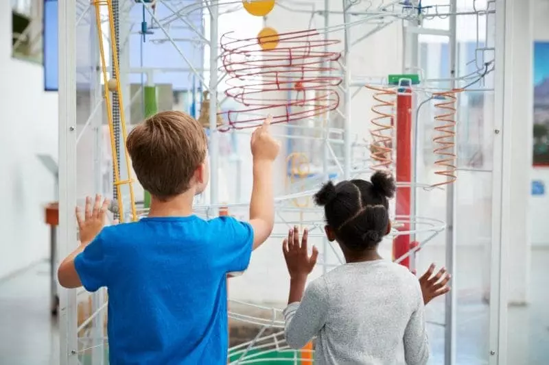 Kids at The Science Museum